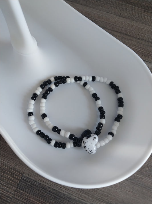 Dalmatian Bracelet set