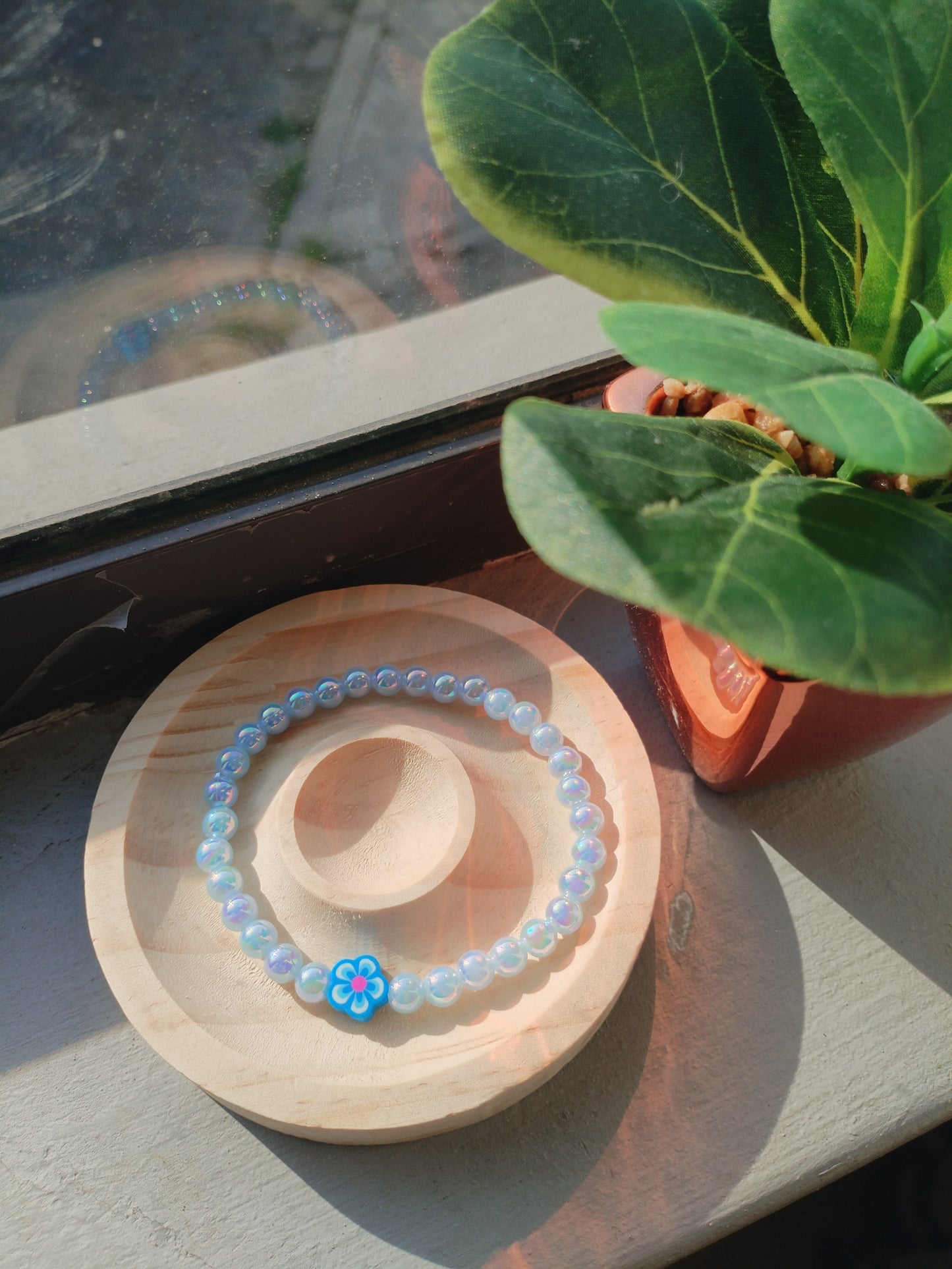 Hibiscus Flower bracelet