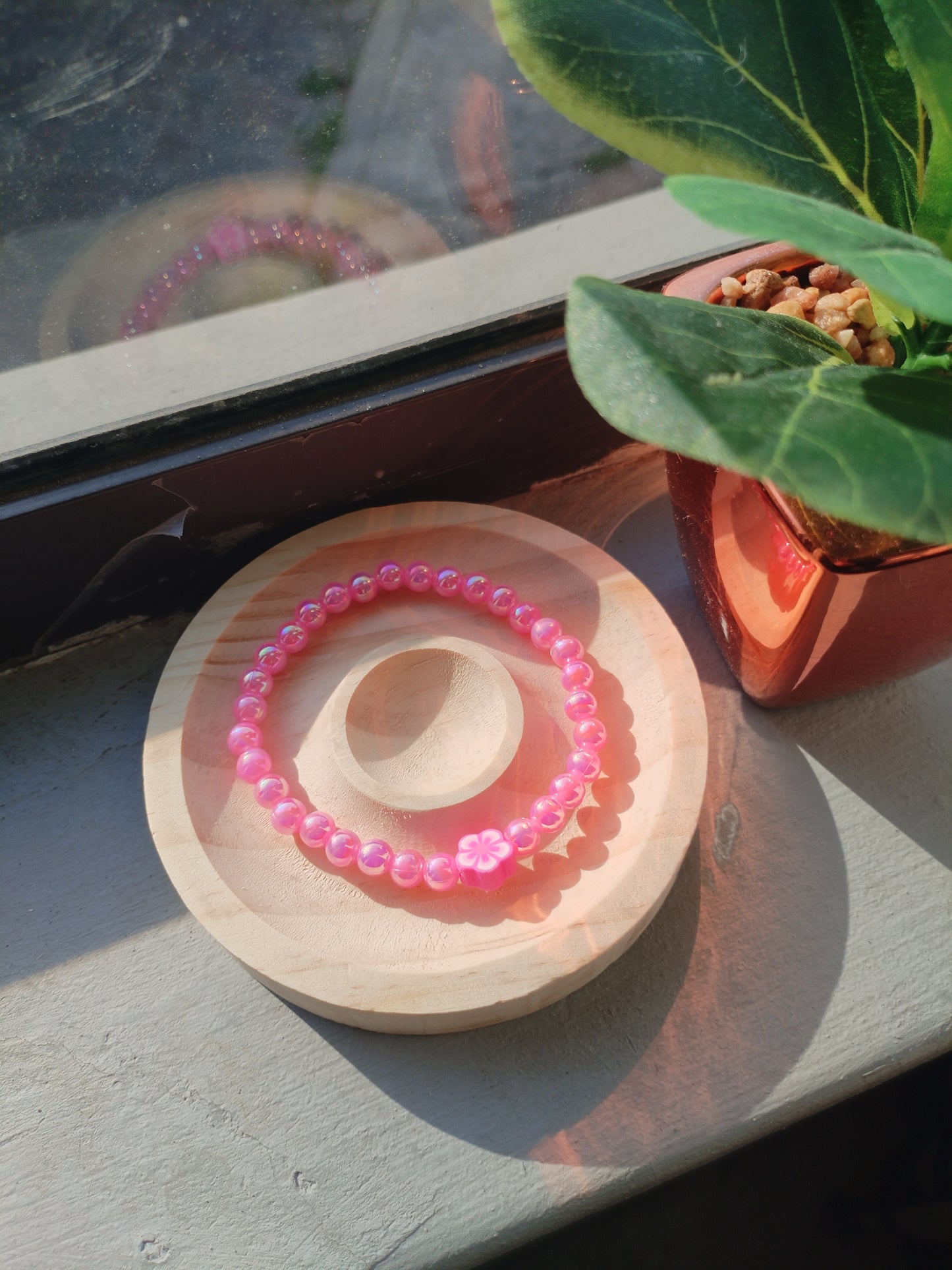 Hibiscus Flower bracelet