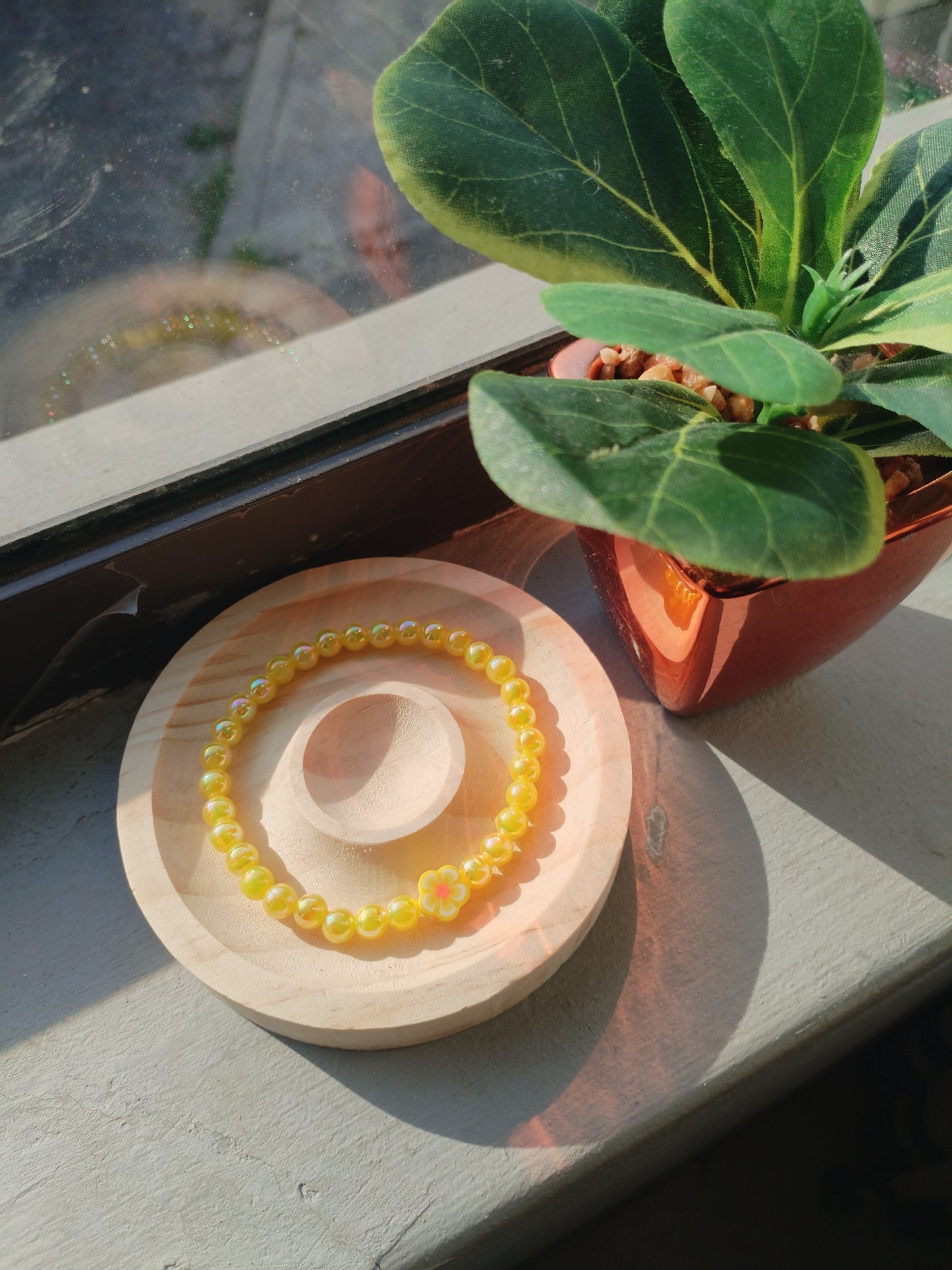 Hibiscus Flower bracelet
